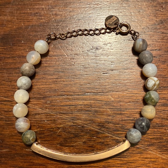 Inspire me bracelet” always my grandmother forever my friend “sunstone beads - Picture 4 of 13